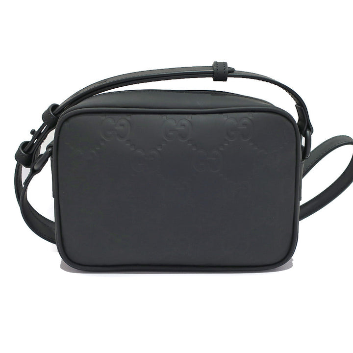 Gucci GG Laver Effect 771231 Black Crossbody