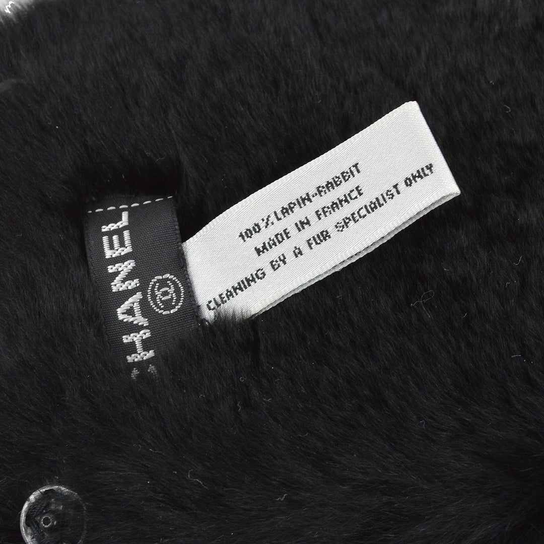 Top Quality Chanel Fur Bracelet Bangle Wristband White