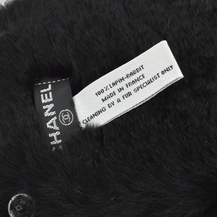 Top Quality Chanel Fur Bracelet Bangle Wristband White