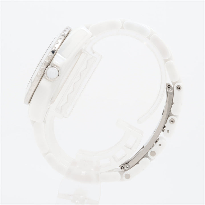 Top Quality Chanel J12 H5699 SSCE AT White Writing s