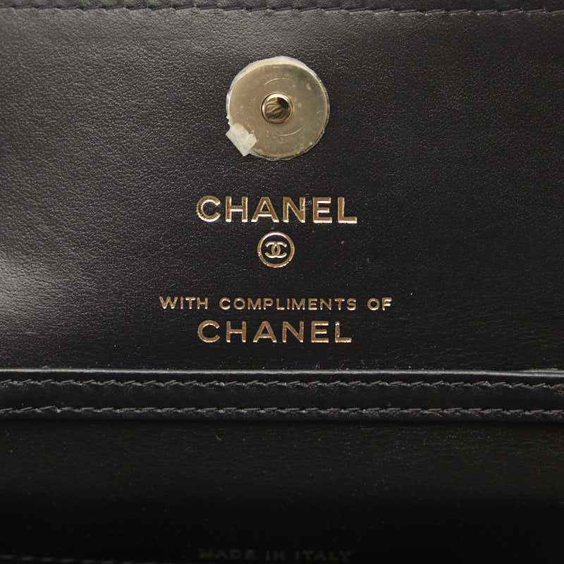 Top Quality Chanel Checker Flag Year-End  Mini Chain houlder Bag Beige Multicolor Canvas  CHANEL