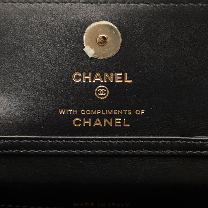 Top Quality Chanel Checker Flag Year-End  Mini Chain houlder Bag Beige Multicolor Canvas  CHANEL