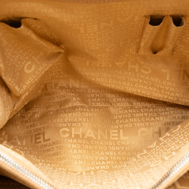 Top Quality Chanel Chocolate Bar  Bag houlder Bag Beige Caviar S  CHANEL