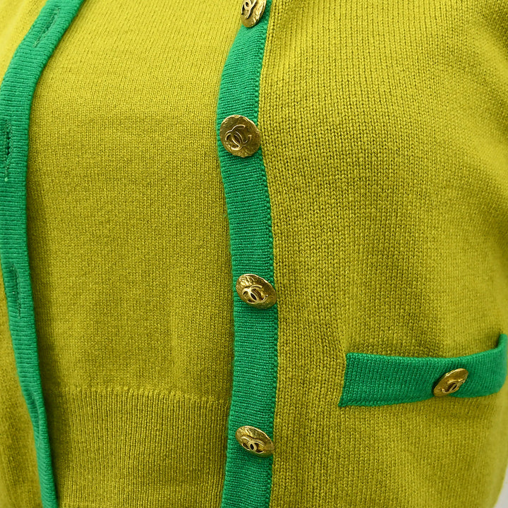 Top Quality Chanel Cardigan Green