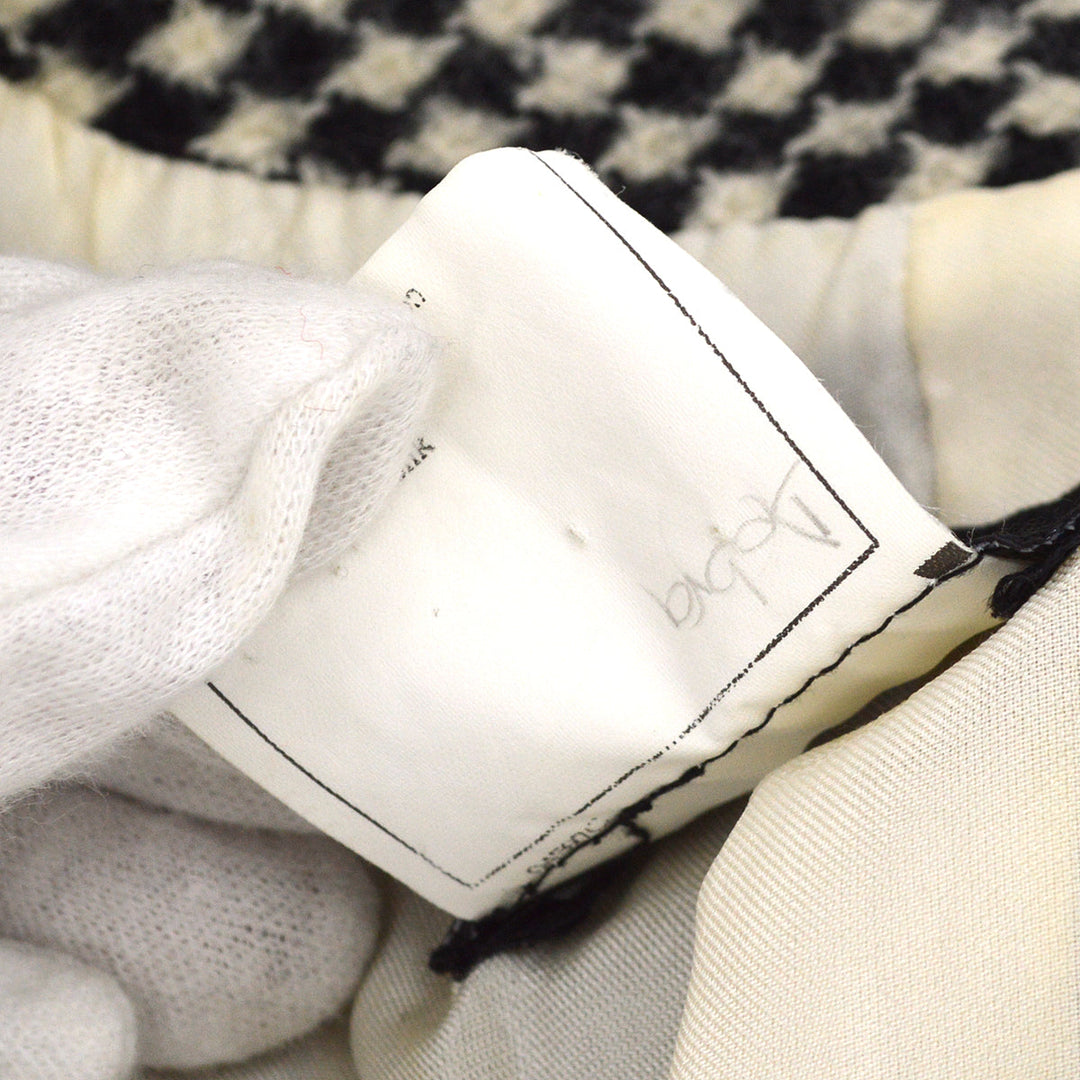 Top Quality Chanel Coat Black White 96A #36