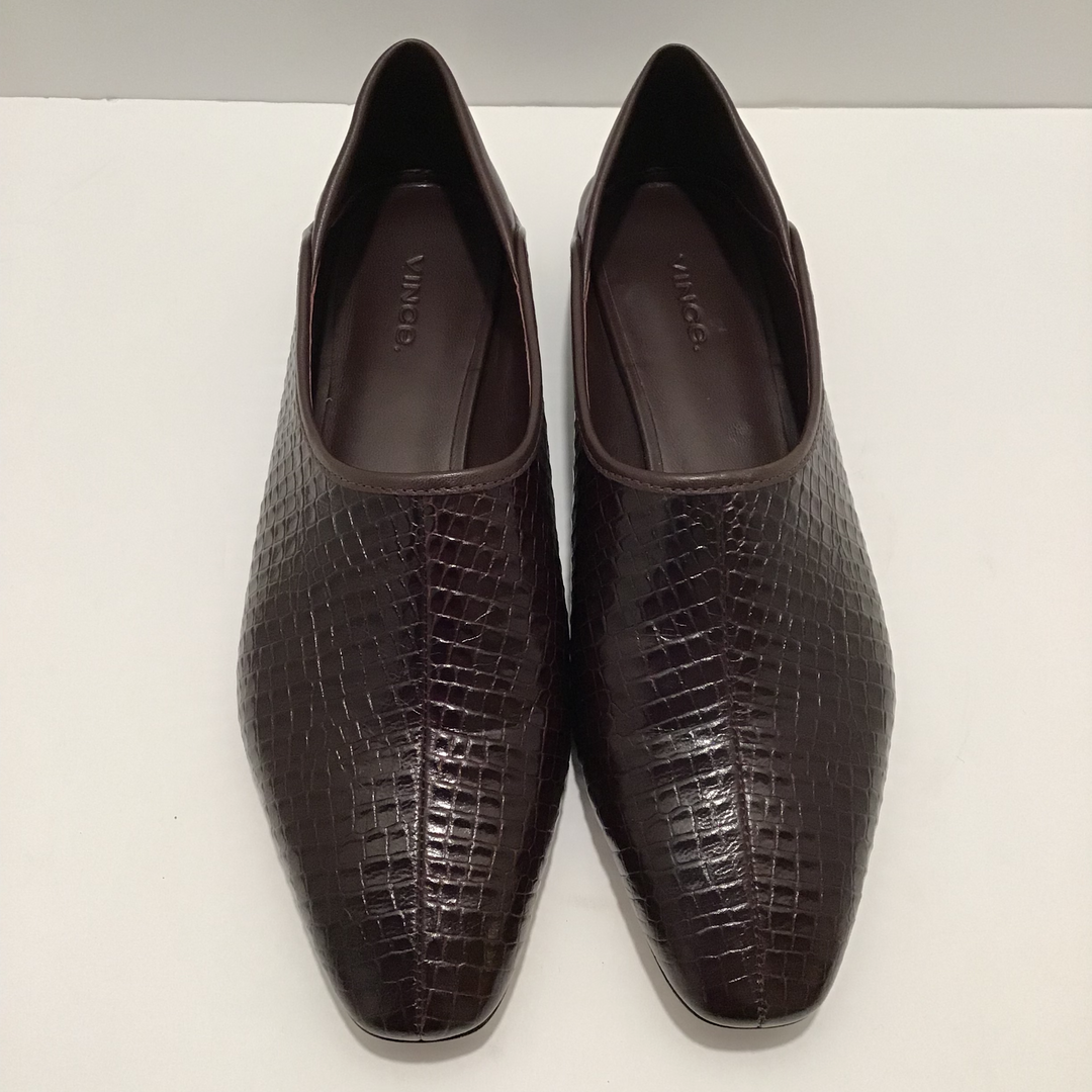 Vince Brown Branine Loafers Sz 39 (9)