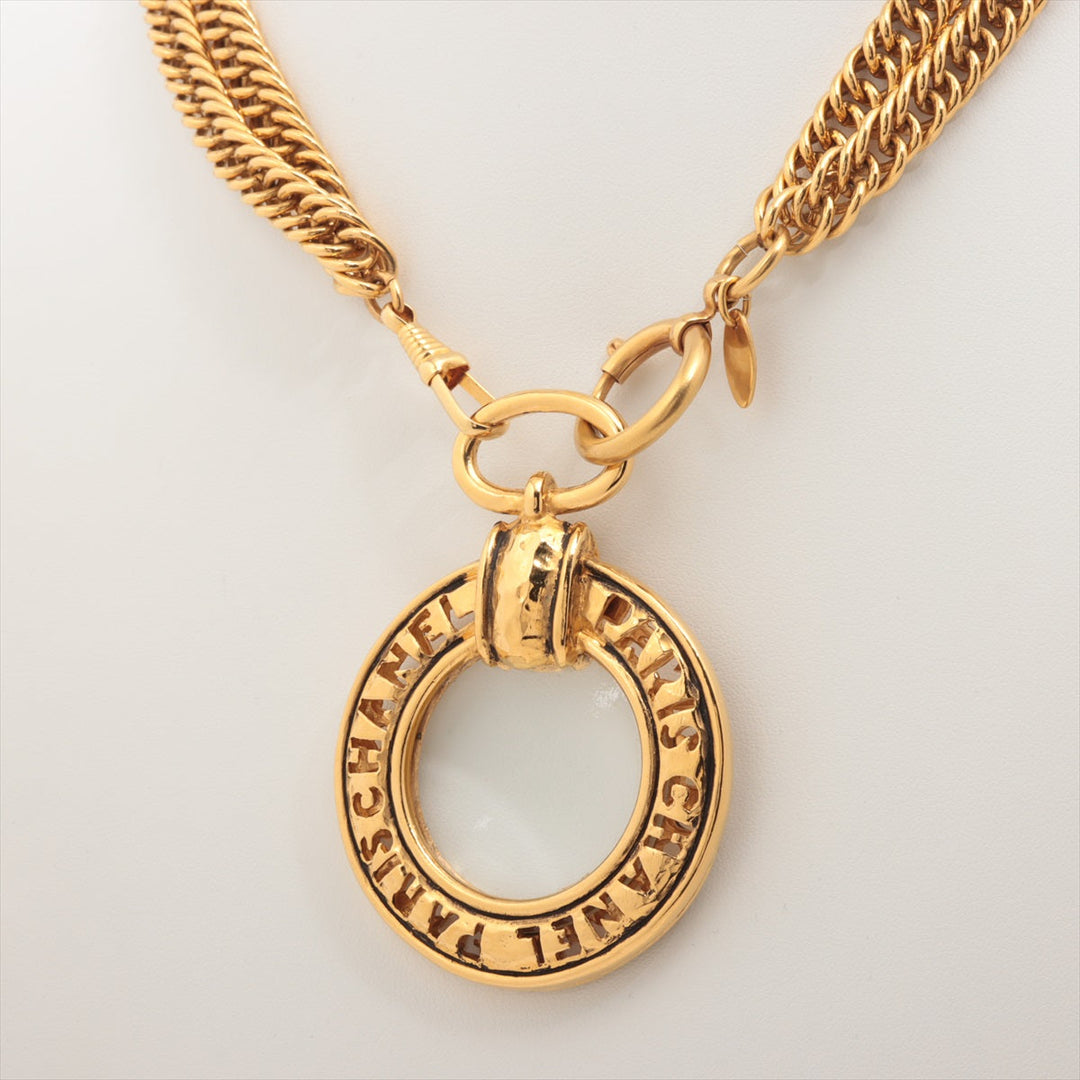 Top Quality Chanel Logo Pendant GP G Lupe Necklace 2 Series Chain