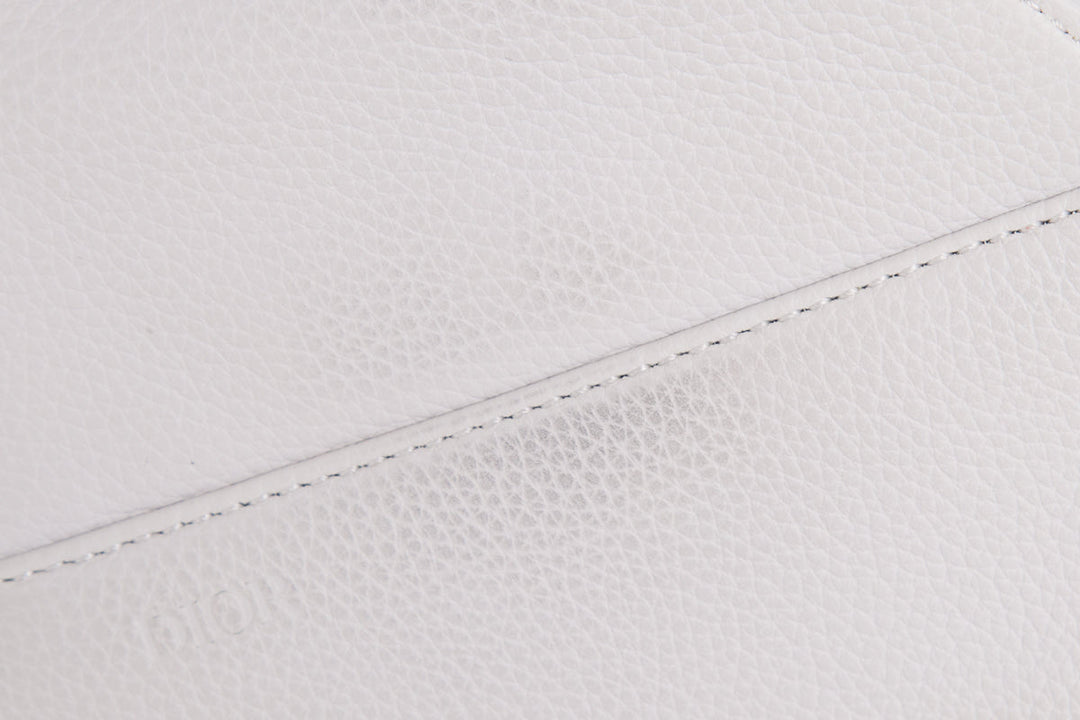 Christian Top quality Dior Ivory Saddle Leather Cross-Body Handbag