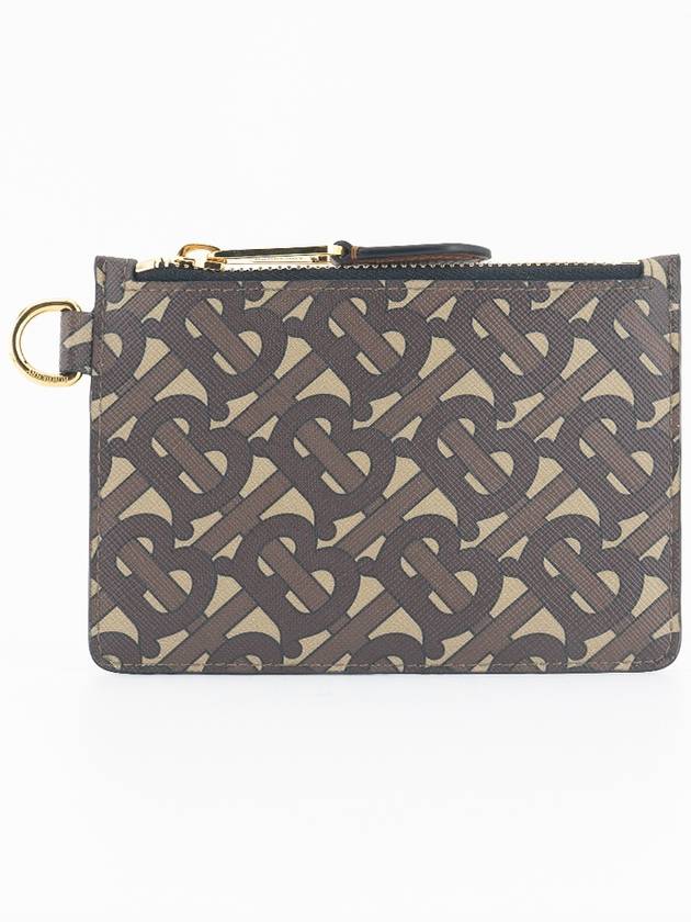 Burberry Monogram Print Coin Wallet Brown