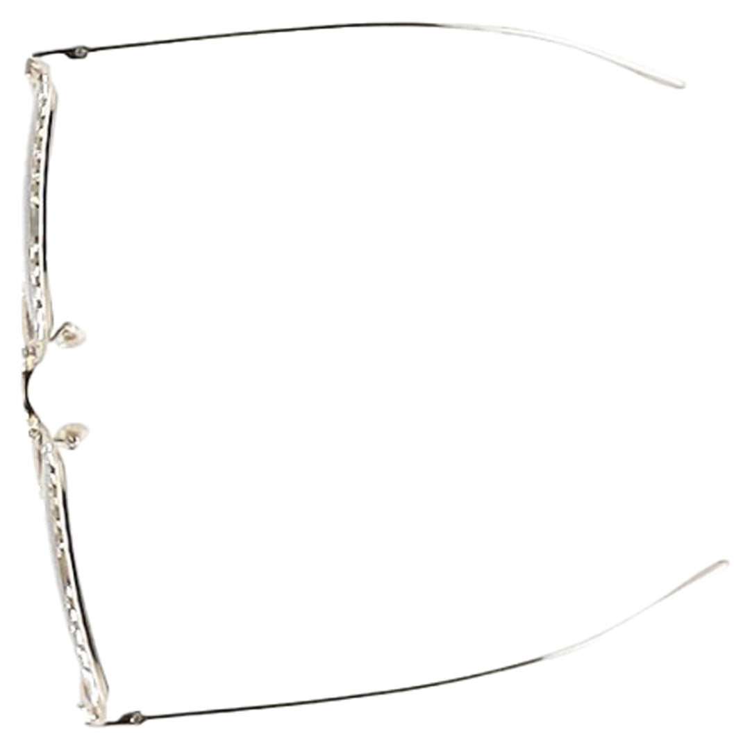 Gucci Tinted Square-Frame Chain Detail Sunglasses in Gold Metal