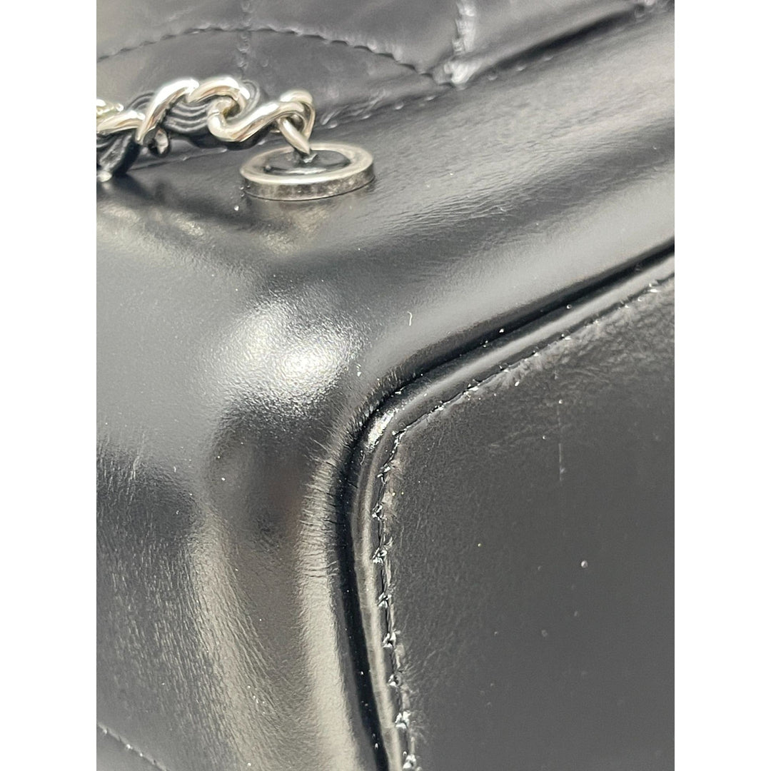 Top Quality Chanel Top Quality Chanel Aged Calfskin Quilted Small Gabrielle Backpack Black - Black