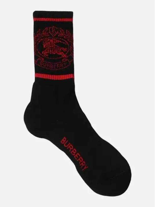 Burberry Prorsum Socks Red Black
