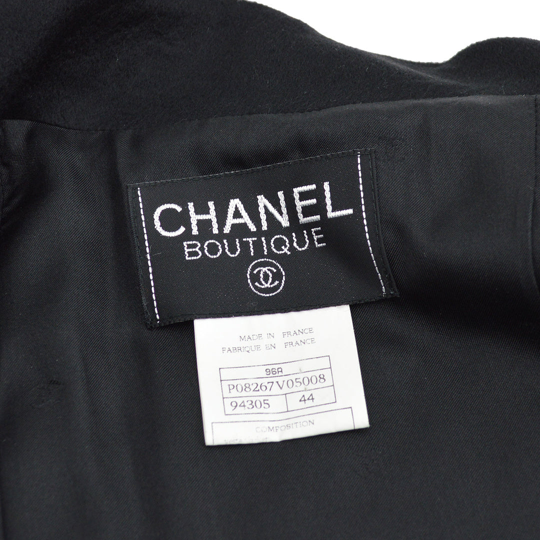 Top Quality Chanel Fall 1996 double-breasted cashmere jacket #44