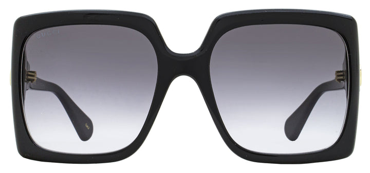 Gucci Women's Square Sunglasses GG0876S 001 Black 60mm