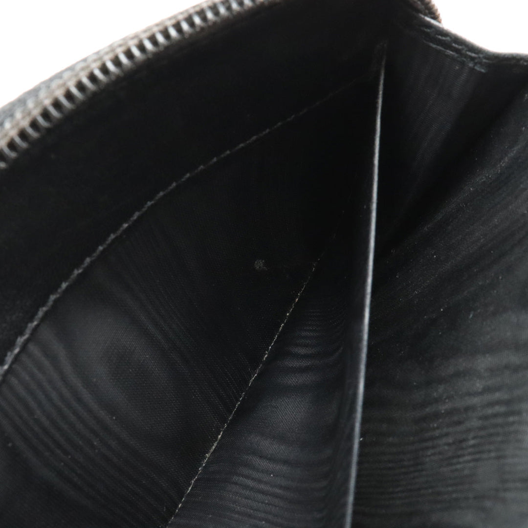 Top Quality Chanel Long Zip Wallet in Black Caviar Leather A13228