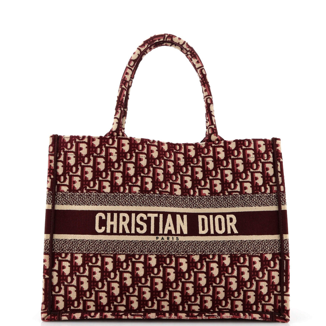 Top quality Dior Book Tote Oblique Canvas Medium