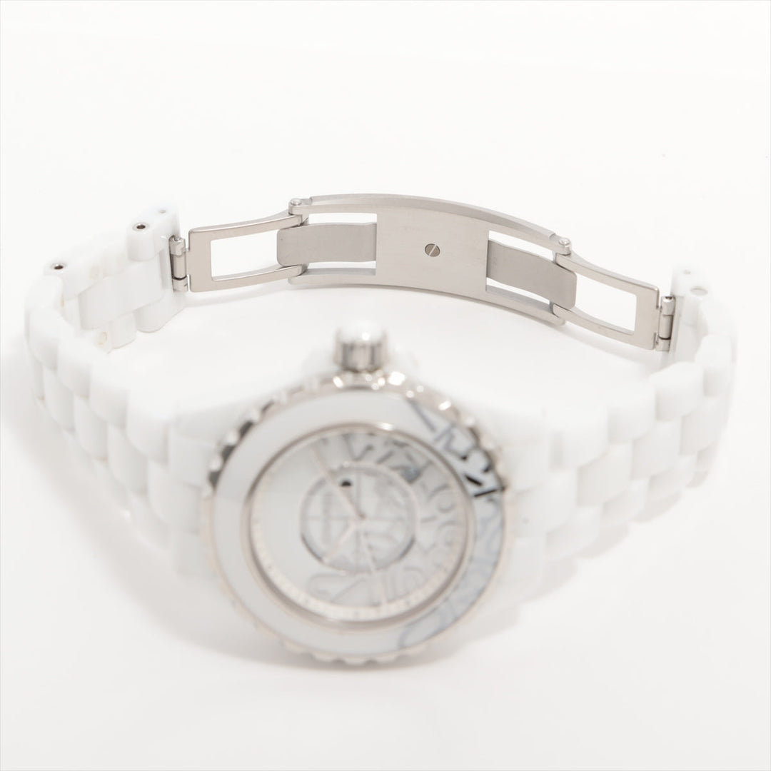 Top Quality Chanel J12 H5239 SSCE QZ White