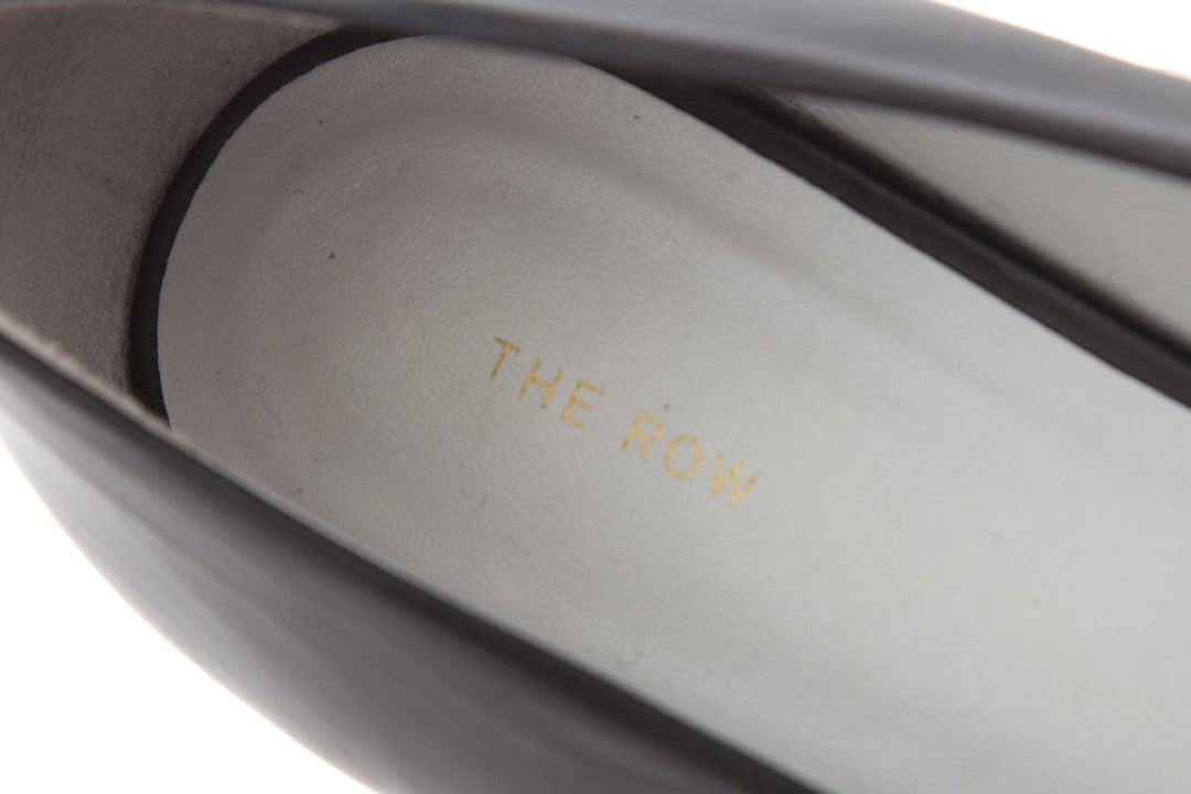 The Row Black Pointed Toe Loafers SZ 39