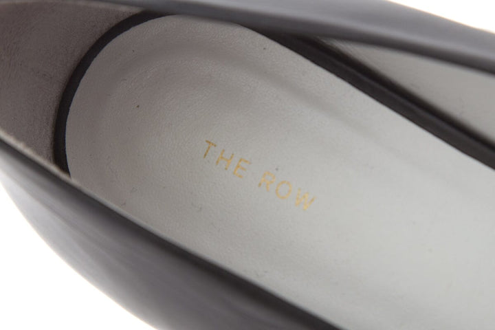 The Row Black Pointed Toe Loafers SZ 39