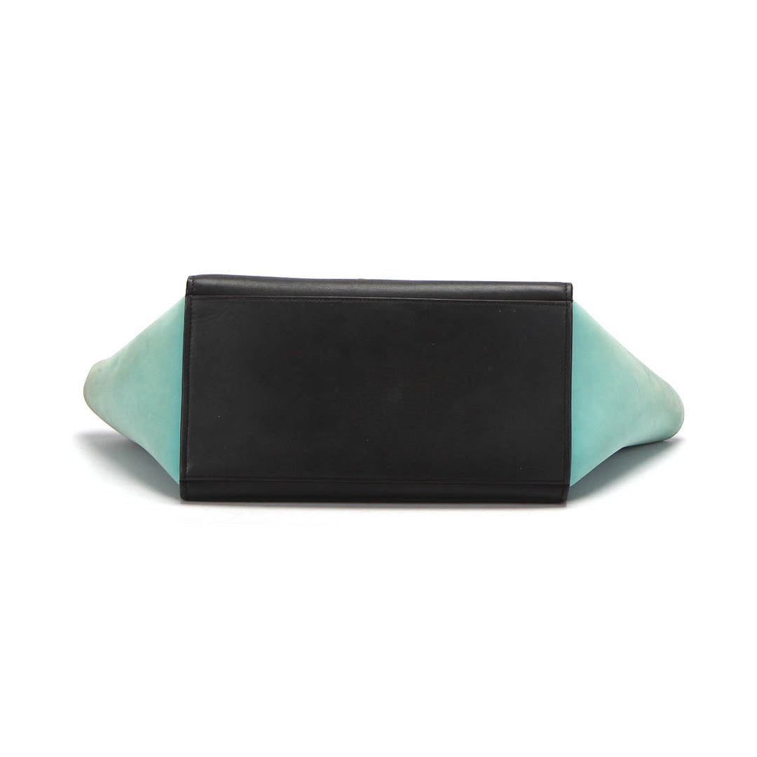 Celine Tri-Color Leather Trapeze