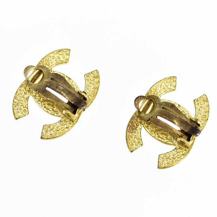 Chanel Pearl CC Earrings