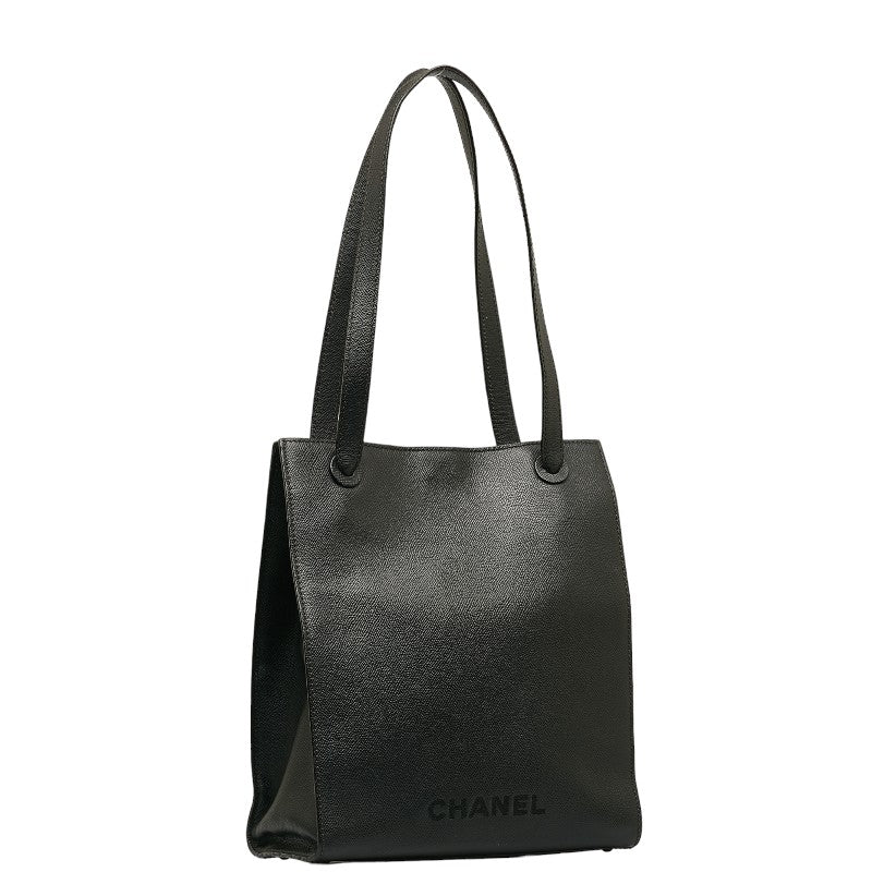 Top Quality Chanel Logo Handbags Handbags Black Leather  Chanel