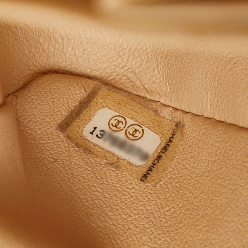 Top Quality Chanel Matrases 25 Double Flat Chain houlder Bag Beige Caviar S  Chanel