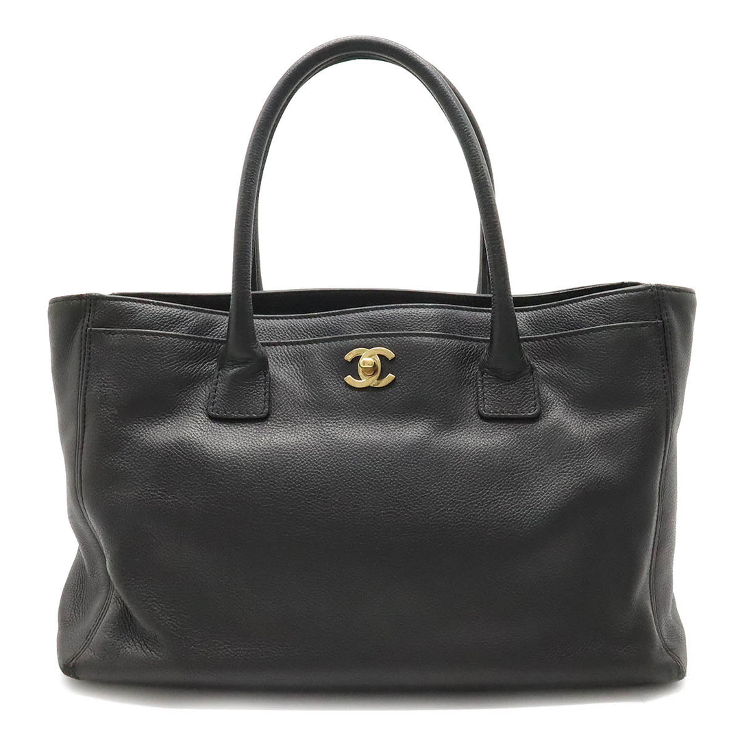 Top Quality Chanel EXECUTIVE LINE COCOMARK TOTO BAG HANDBACK BLACK BLACK GOLD WORKS A15206 A15206 A15206 A15206 A15206 A15206 A15206 A16