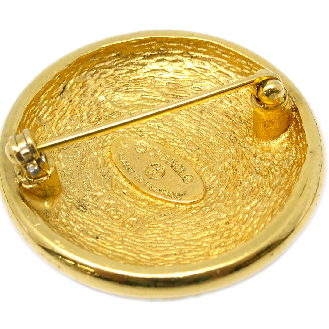 Top Quality Chanel Brooch Pin Gold 1136