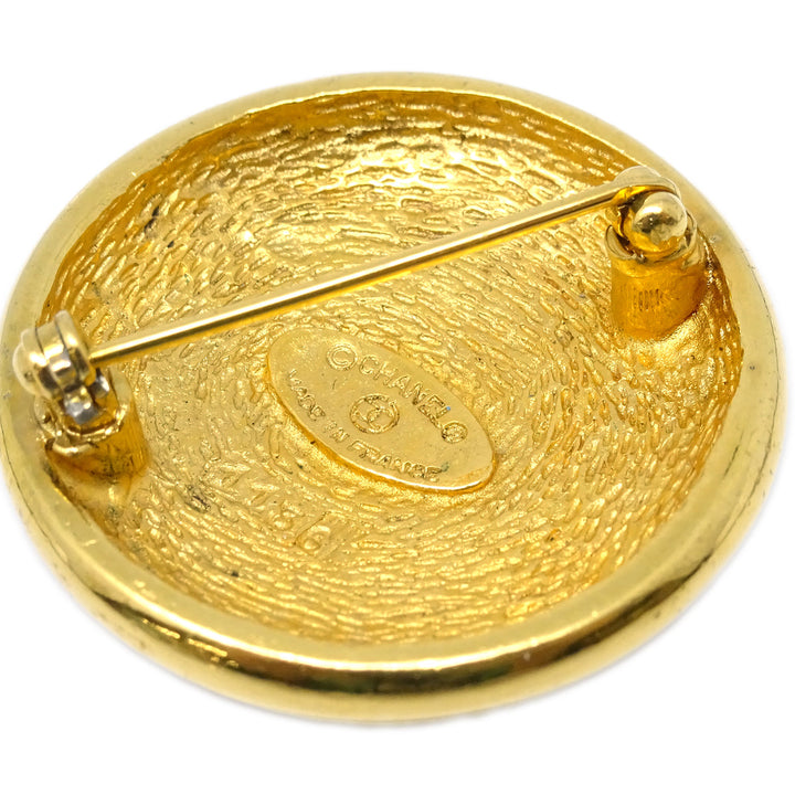 Top Quality Chanel Brooch Pin Gold 1136