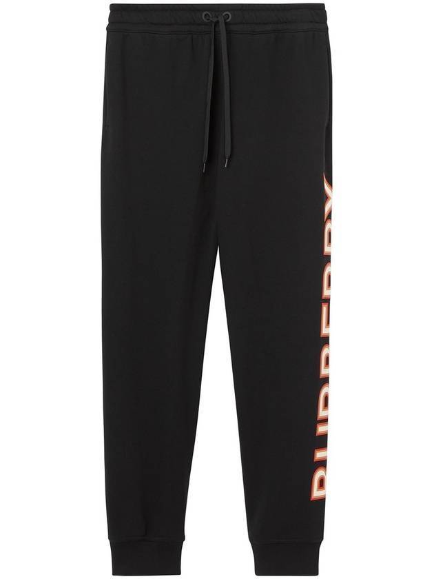 Burberry Side Logo Jogger Track Pants Black