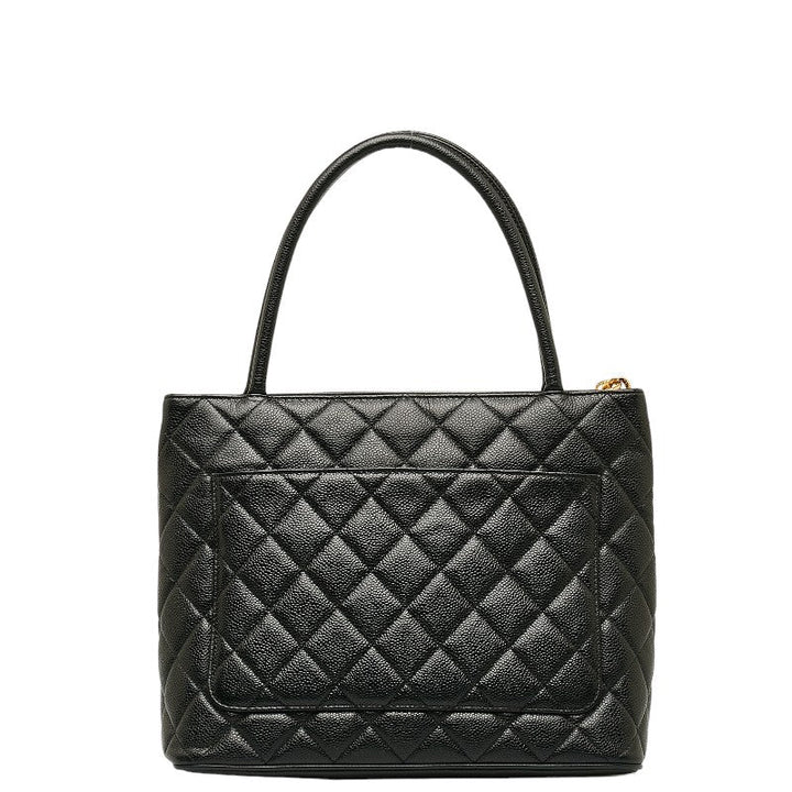 Top Quality Chanel   Cocomark Tooth Bag houlder Bag Black Caviar S  CHANEL