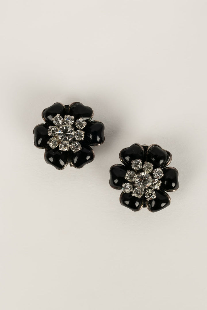 Boucles d'oreilles cam√©lias Chanel