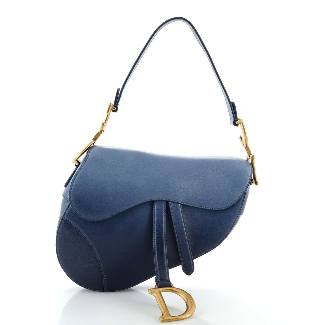Top quality Dior Saddle Handbag Gradient Leather Medium