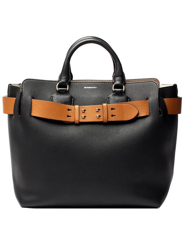 Burberry Belt Medium Tote Bag Black