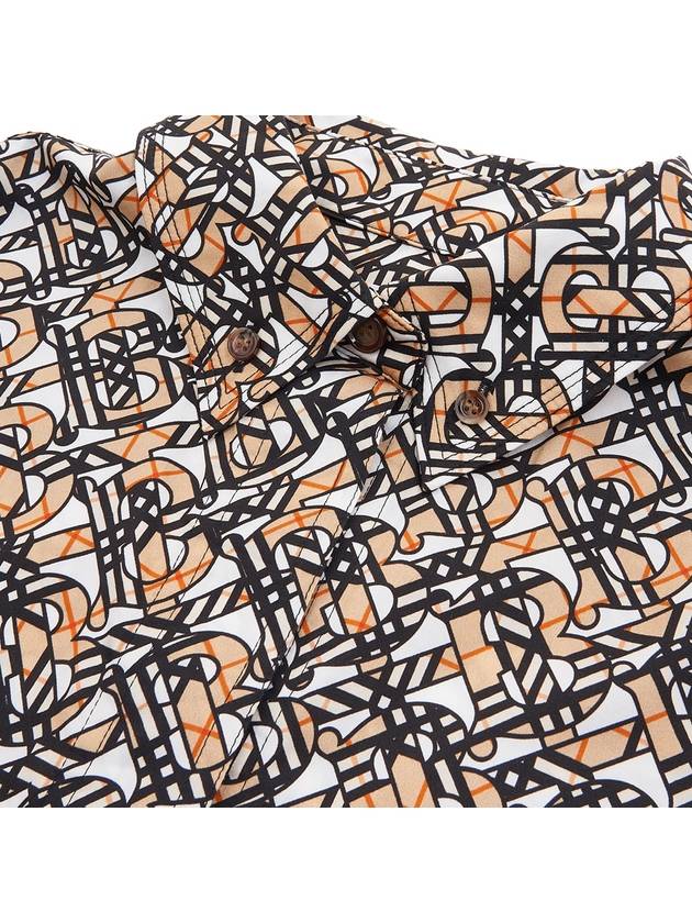 Burberry Monogram Logo Print Shirt
