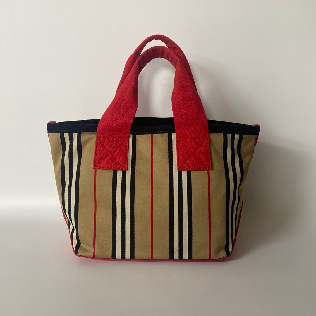 Burberry Girls' Icon Stripe Canvas Tote Bag - NG102740