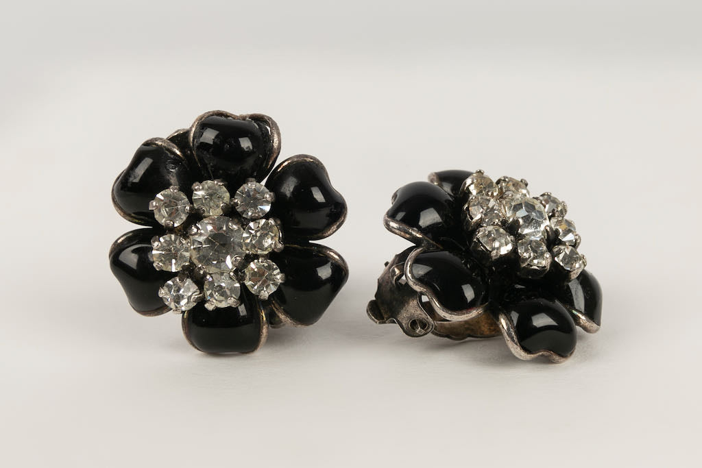 Boucles d'oreilles cam√©lias Chanel