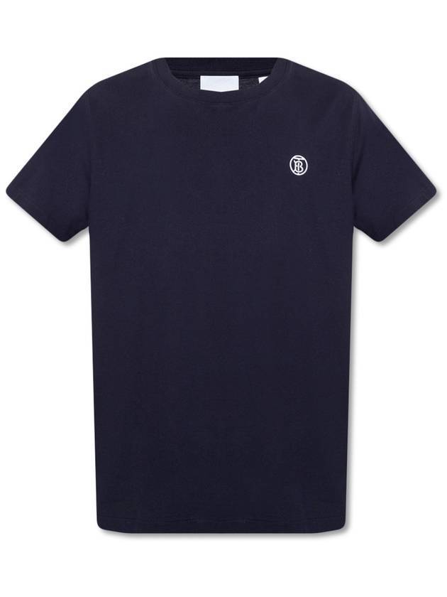 Burberry TB Embroidered Short Sleeve T-shirt Navy