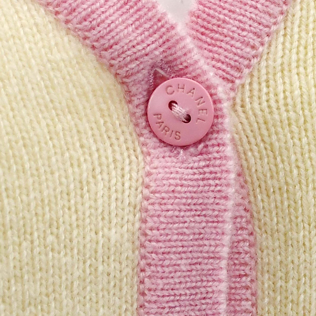 Top Quality Chanel Cardigan Ivory 98C #44
