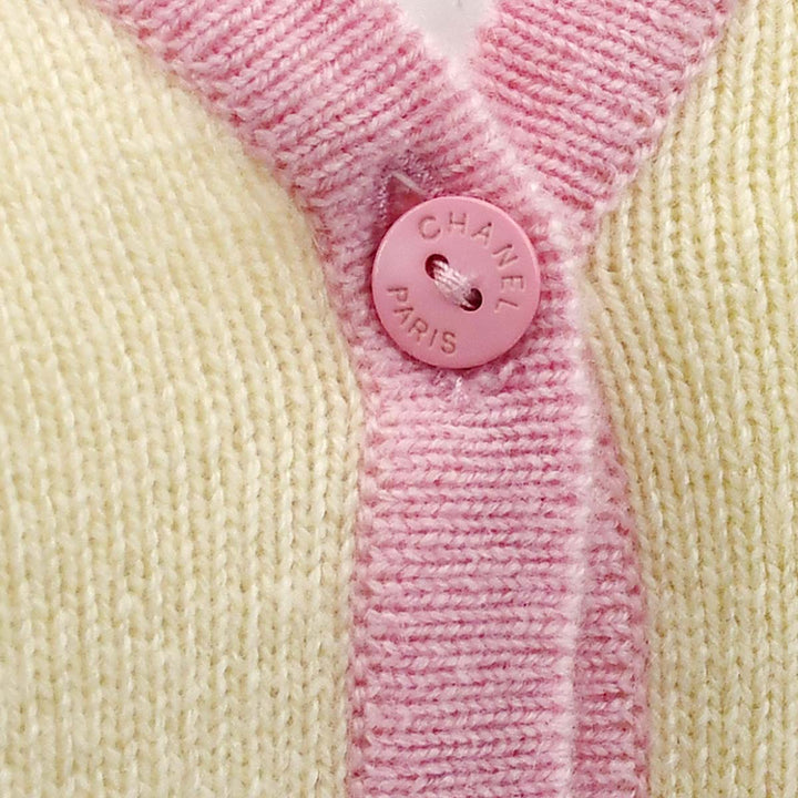 Top Quality Chanel Cardigan Ivory 98C #44
