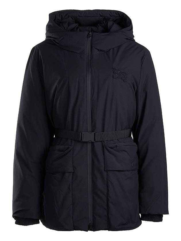Burberry Logo Short Down Padding Black