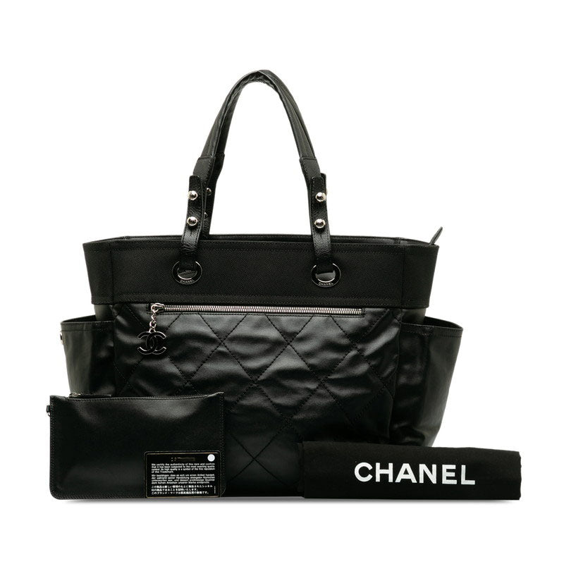 Top Quality Chanel COCOMARK PARIBIARITZ GM Tote BAG BLACK PVC LINKS LEADER LADY Top Quality Chanel SHOPPING MARKET SHOPPING CHANEL