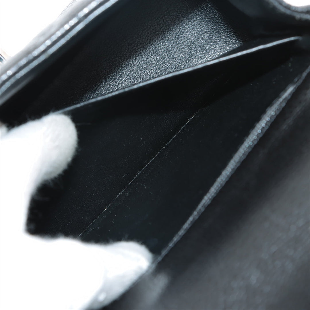 Top Quality Chanel Mini Matrasse Caviar S Single Flap Single Chain Bag Black Silver  19th