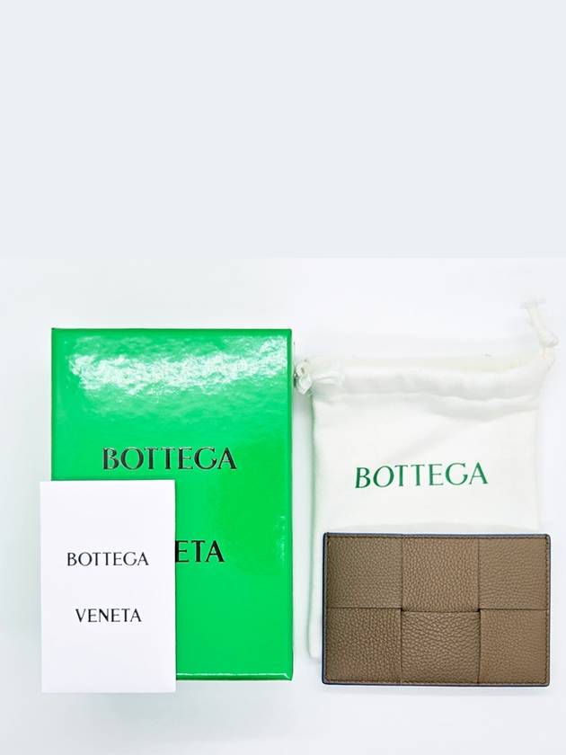 Bottega veneta Intrecciato Leather Card Wallet Brown