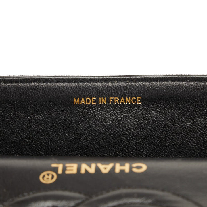 Top Quality Chanel Mattress 25 Double Flat Chain houlder Bag Black Sweater Lady Chanel
