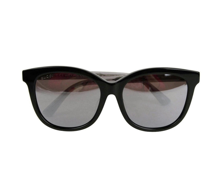 Gucci Women's Shiny  Acetate  Reflective Lenses Sunglasses