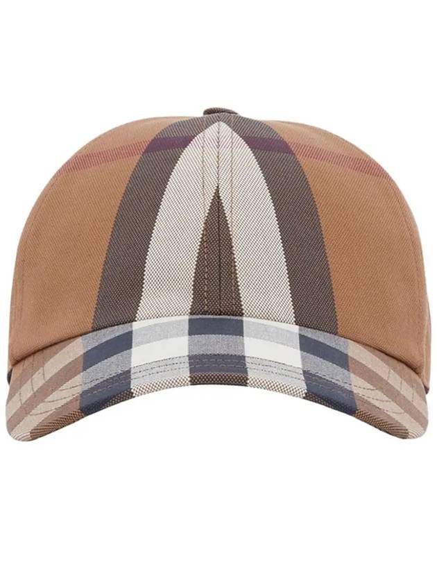 Burberry Vintage Check Classic Base Ball Cap Brown