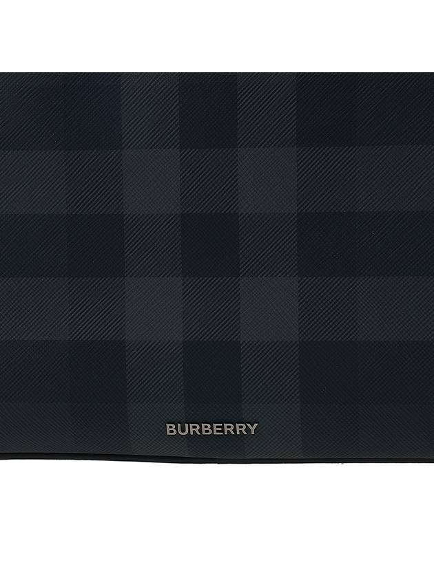 Burberry Rambler Check Cross Bag Charcoal
