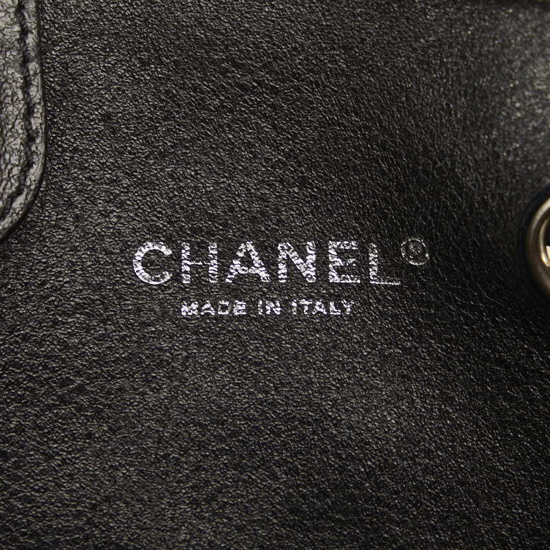 Top Quality Chanel Shoulder Bag Leather/Nuback Black Green  and Gentlemen
